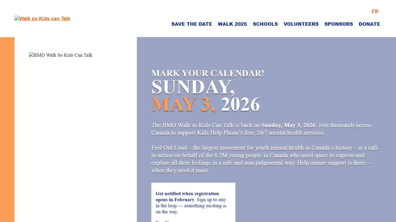 Walk so Kids Can Talk - 2026